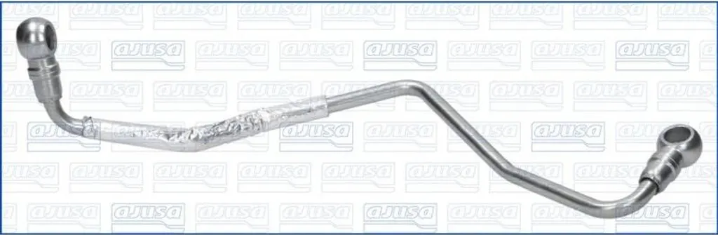 Tube lubrification turbo Citroën DS4 1.6 THP tressé inox renforcé