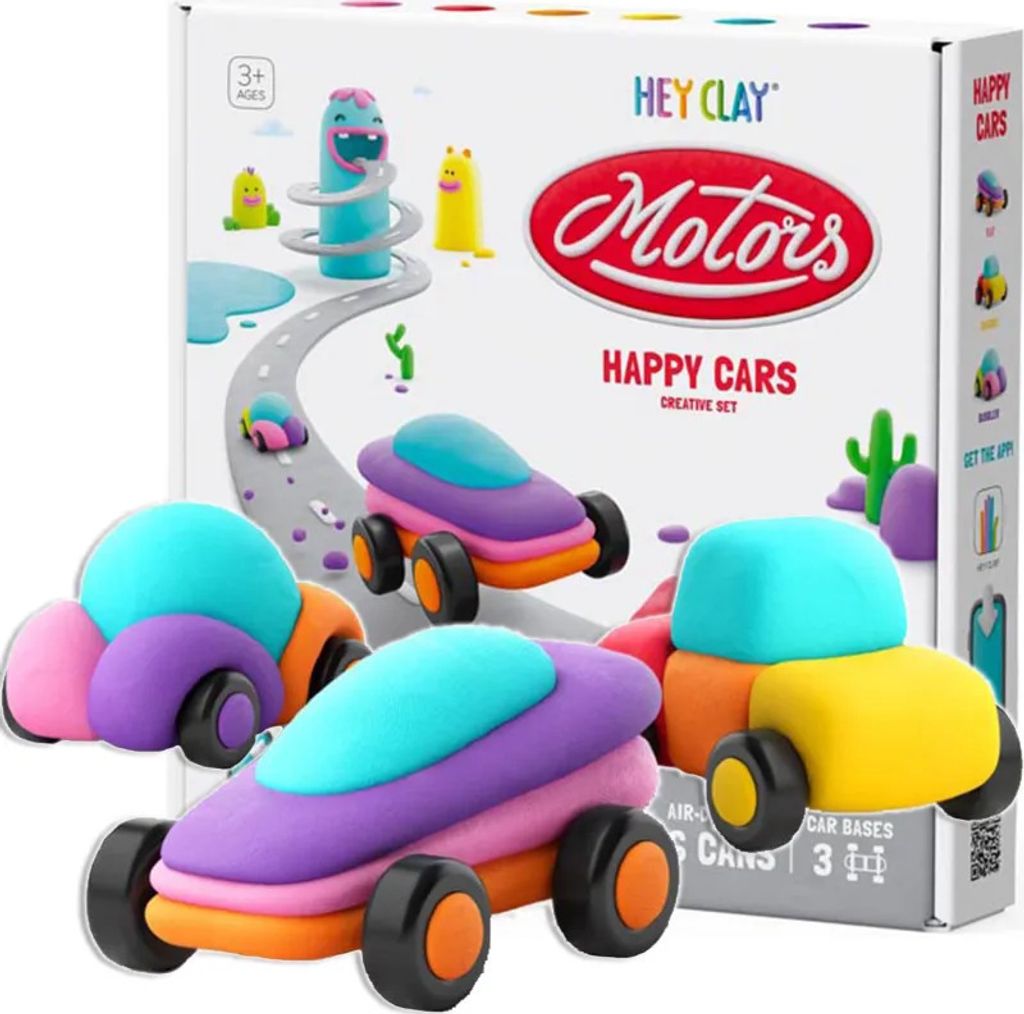 Argilla da modellare Hey Clay Eco cars Immagine del prodotto 