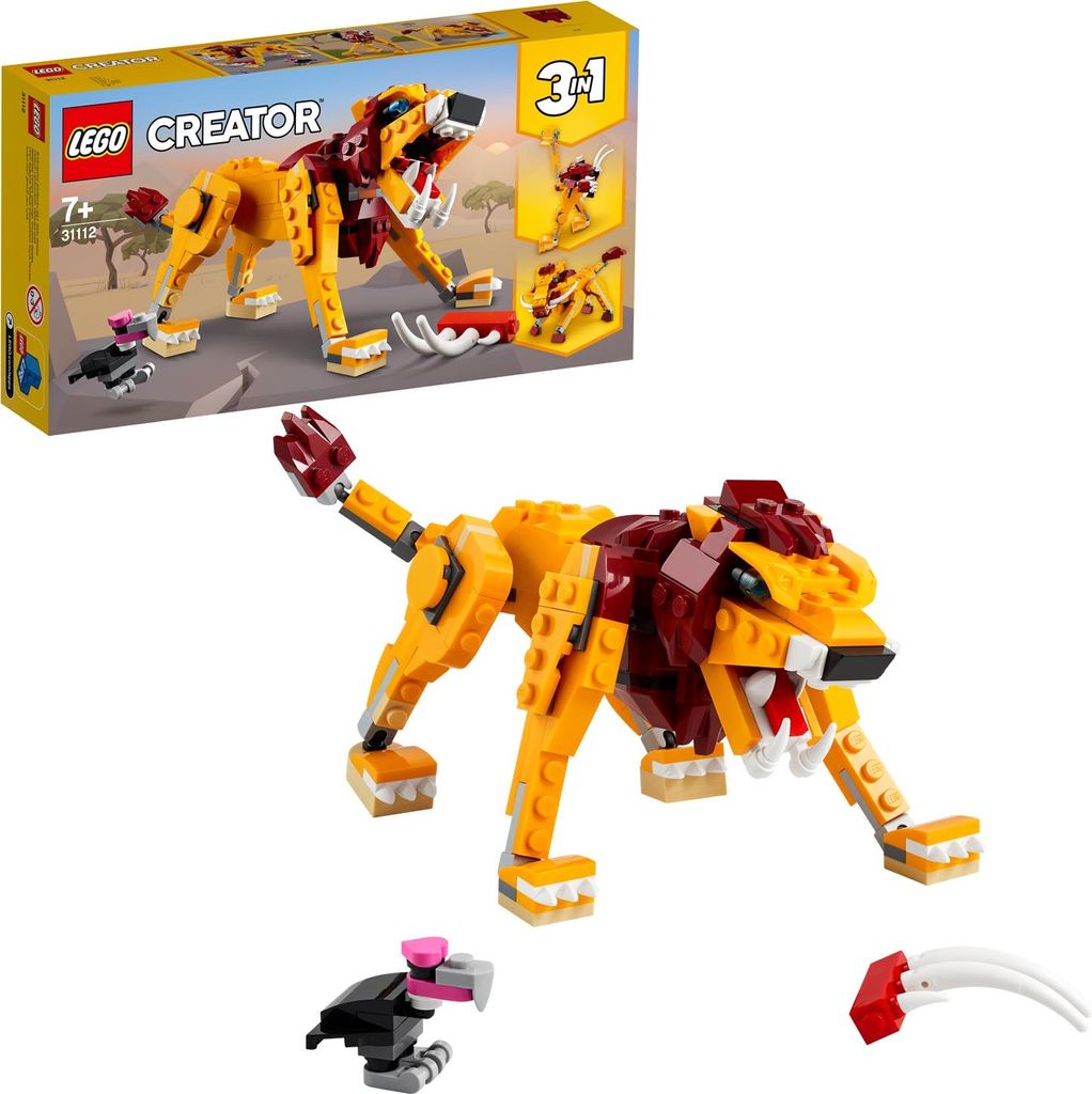 Lego LEGO Wild Lion 31112 Immagine del prodotto 