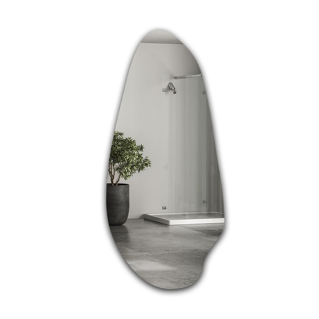 Miroir mural organique JASPIS 82x180, de forme irrégulière, Image du produit 