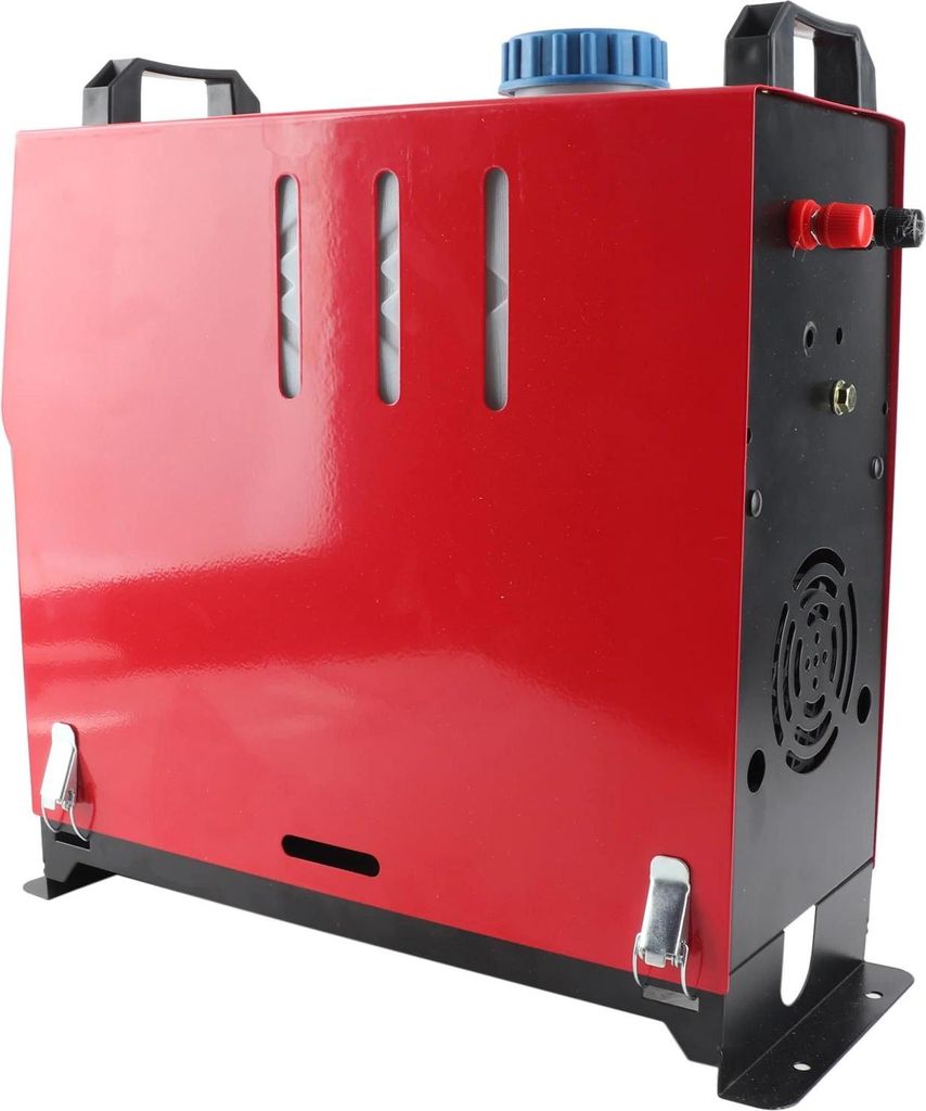 Diesel-Luftheizung - Standheizung 12V/24V 5 kW - LCD-Display - Fernbedienung - Schnelles Aufheizen - Für Auto, Wohnmobil, Lkw, Boot - Schwarz