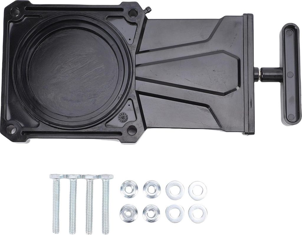 RV-Abfallventilkörper mit Griff, Edelstahlstange, auslaufsicher, 7,6 cm, Ersatz für das Abwassersystem von Campingfahrzeuganhängern