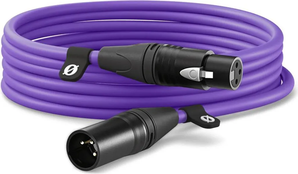 Câble XLR RØDE XLR-6 Violet de 6m haute fidélité avec blindage renforcé
