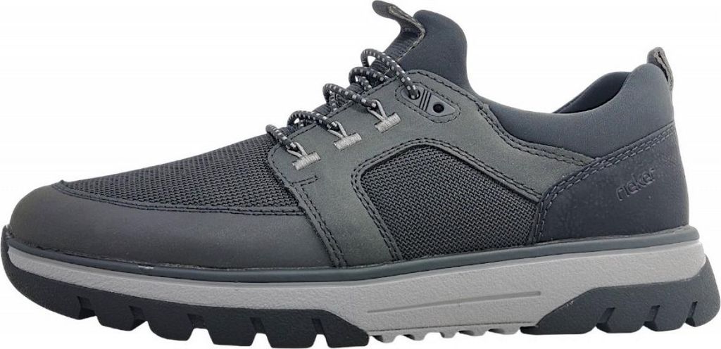 Rieker Herren Slipper 39165-40, 39165-41, 39165-42, 39165-43, 39165-44, 39165-45, 39165-46 RIE-B9351 schwarz 46