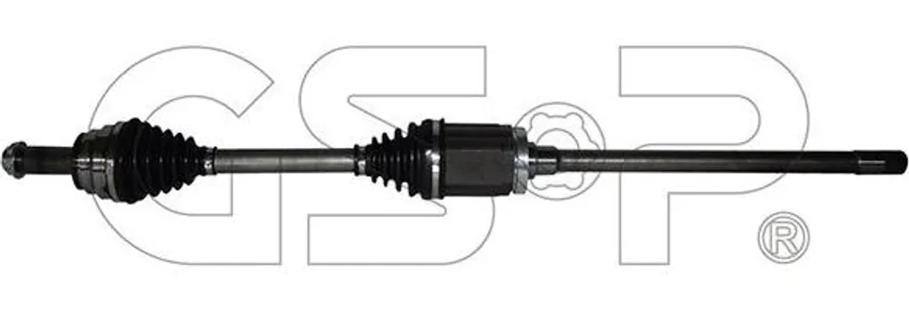 Arbre d'entraînement GSP 205043 pour BMW Série 7 G11 X5 X6 31607545126