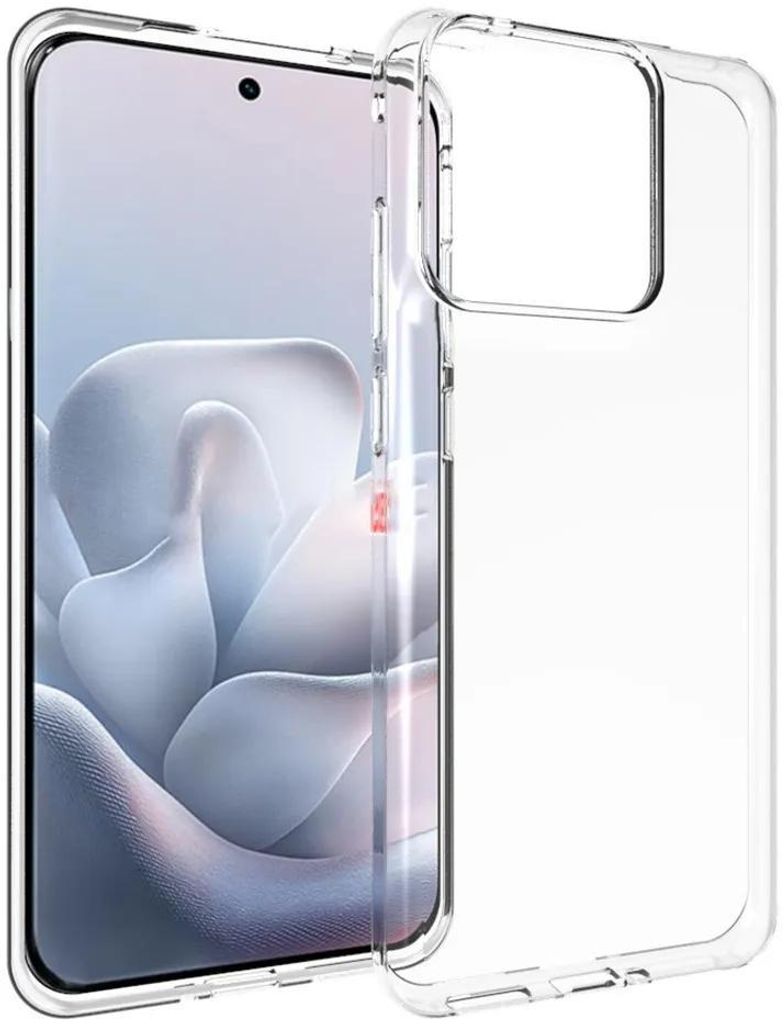 Hülle für Motorola Edge 70 Fusion - Phonesta Pure Clear Silikon Back Cover - Transparent