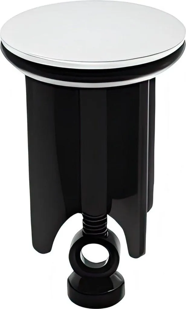 Bouchon évier inox 40 mm avec joint caoutchouc haute résistance