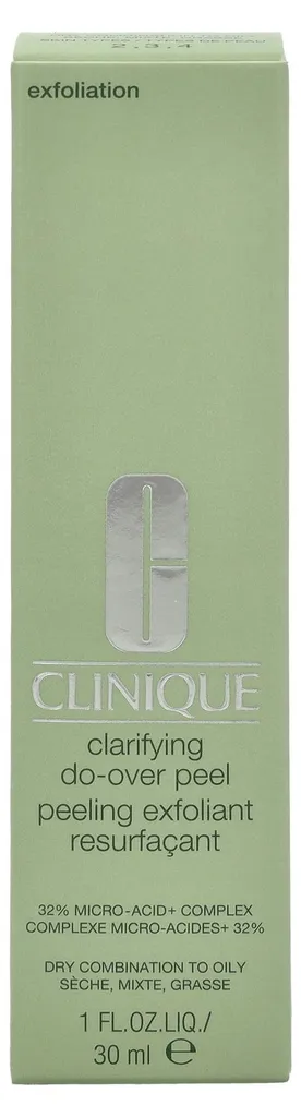 Clinique Peeling Clarifiant Do-Over 30ml - Formule Éclat Longue Durée