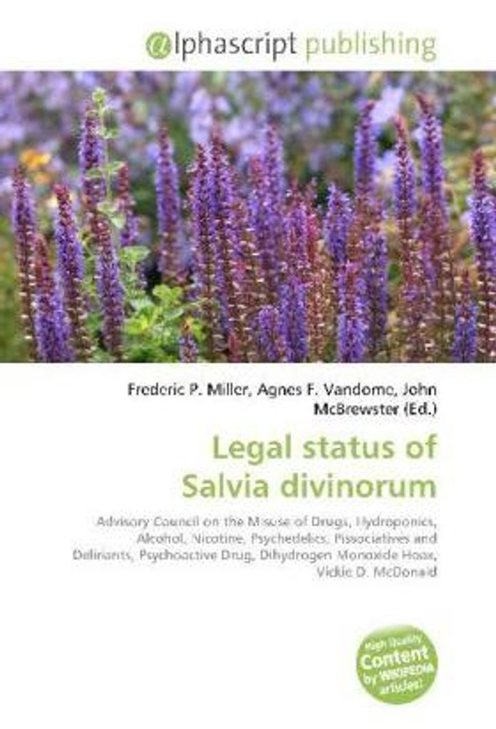 Legal status of Salvia divinorum