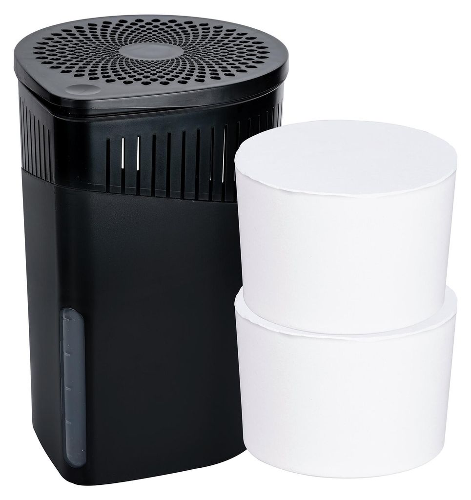 WENKO Raumentfeuchter Mod. Drop Schwarz 2 x 1000 g, für Produktbild 