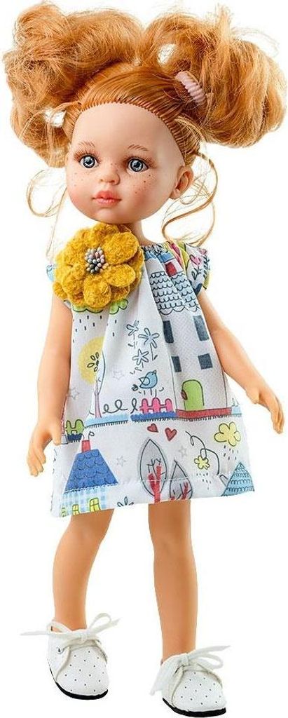 Paola Reina Puppe Amigas Dasha mit Zöpfen 32cm Babypuppe Produktbild 