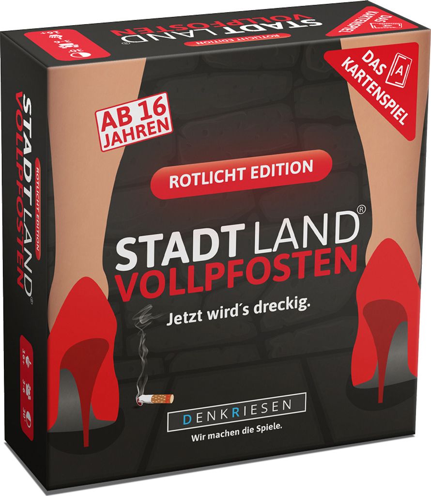 D & R Denkriesen STADT LAND VOLLPFOSTEN® - Kartová hra - Obrázok produktu 