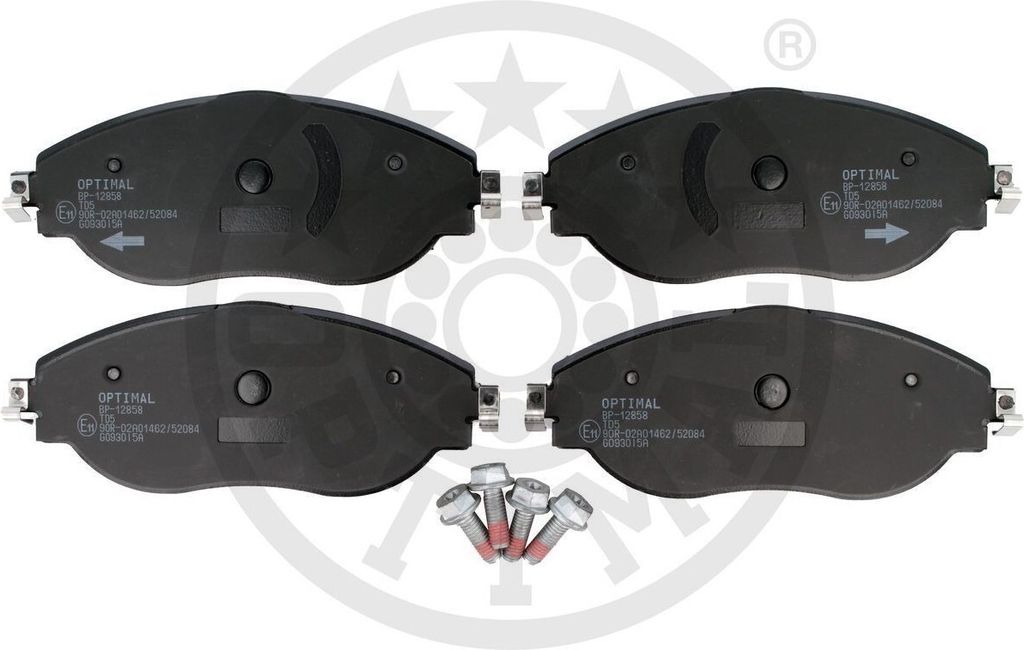 OPTIMAL Bremsbeläge Satz Vorne Bremsklötze für VW Passat Variant (3G5, CB5) BP-12858