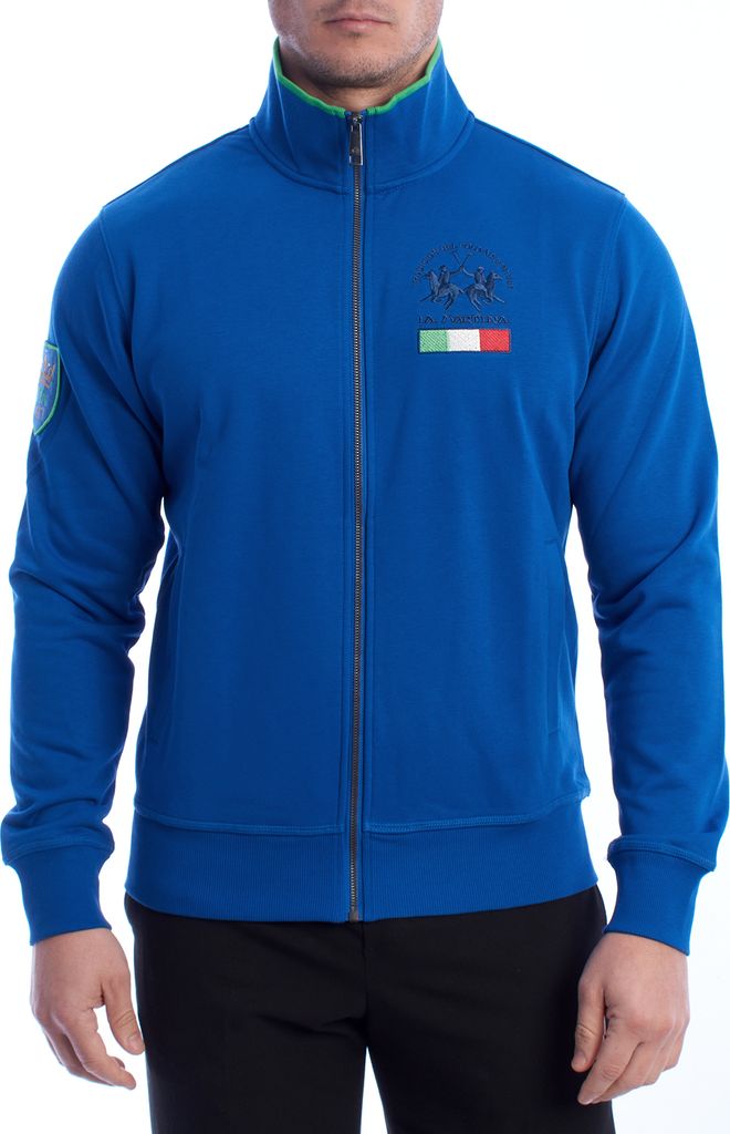 La Martina Sweatshirt mit Reißverschluss YMF602-FP112 Herren