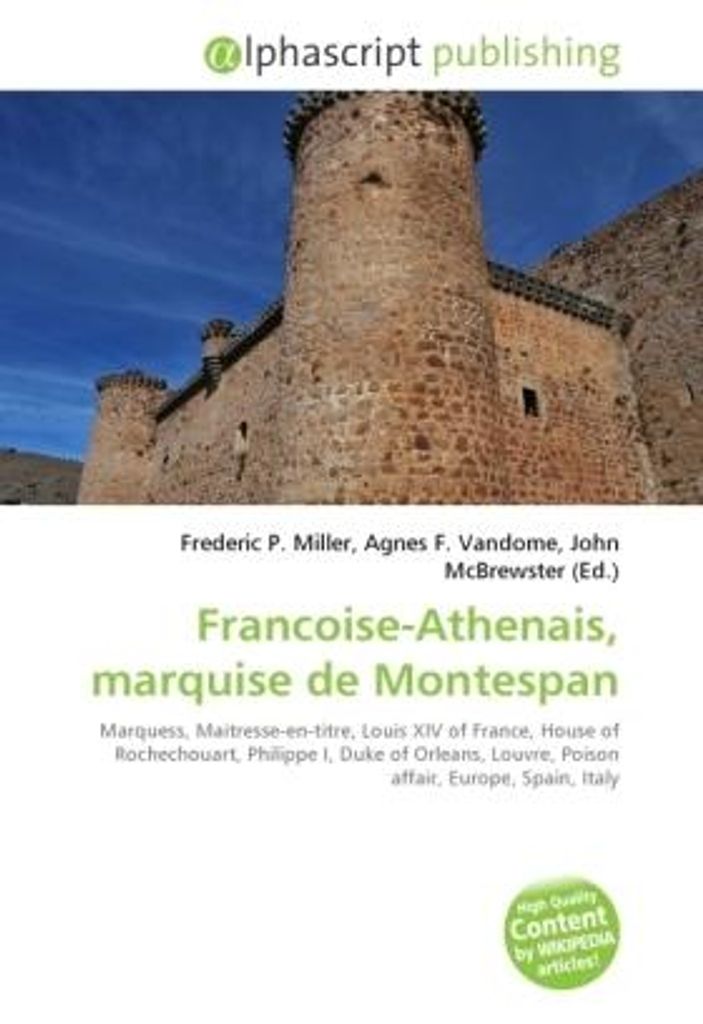 Francoise-Athenais, marquise de Montespan