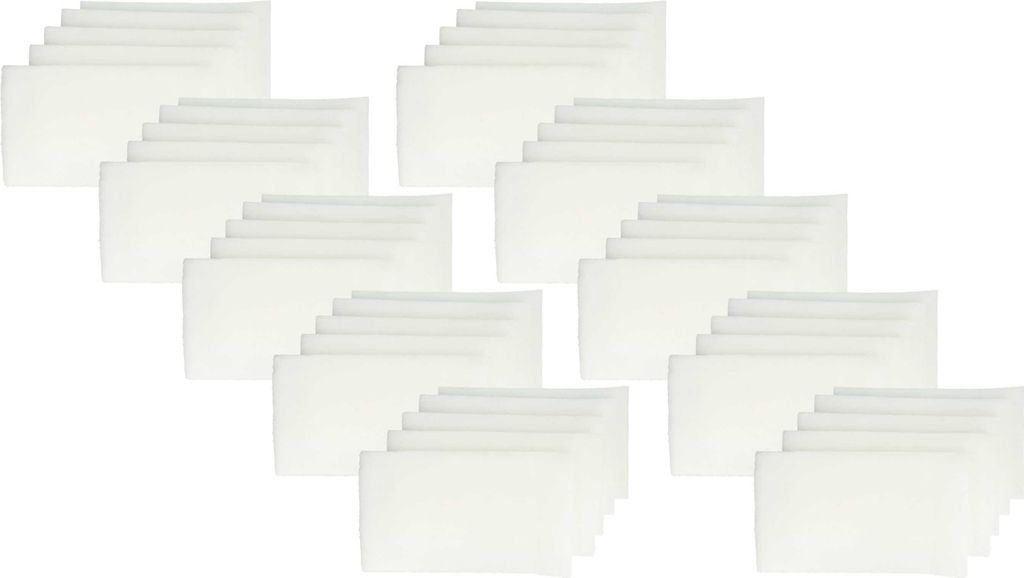 vhbw 100x Luftfilter kompatibel mit Helios KWL EC 300 Eco, KWL EC 200 Eco, KWL EC 200 Pro, 04235-003, 4235.003 Lüfter, Ventilator, Lüftungsgerät