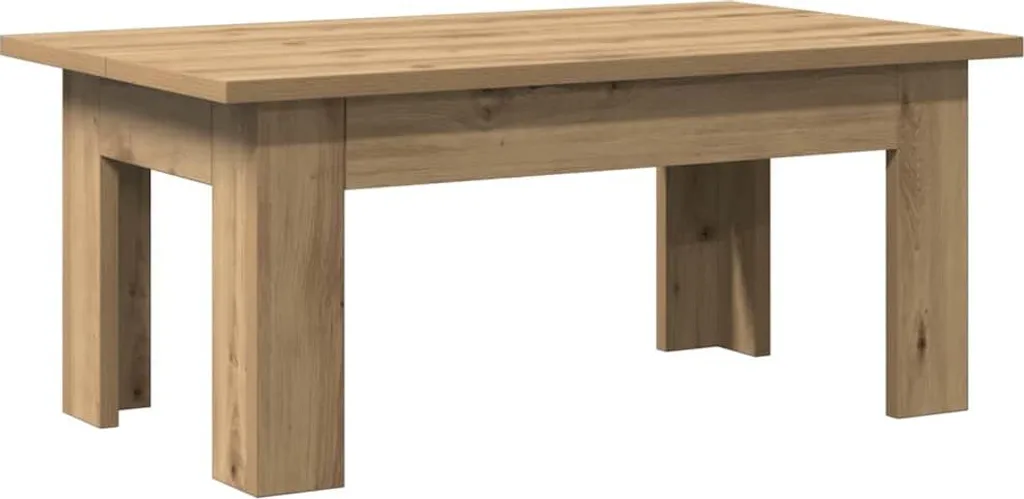 Tavolino da Salotto Rovere Artisan 100x60x42 cm | vidaXL Design Moderno