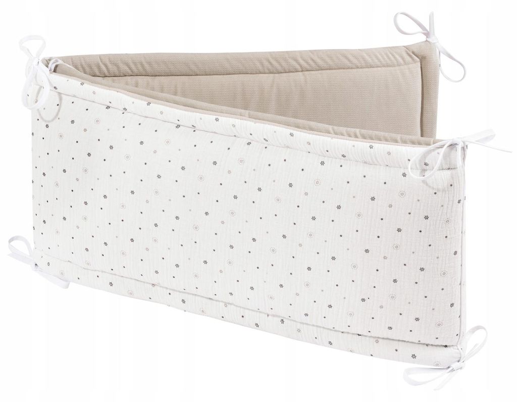 Jukki mantinel 210x30 cm do postýlky 140x70 – s úvazky – Obrázek produktu 