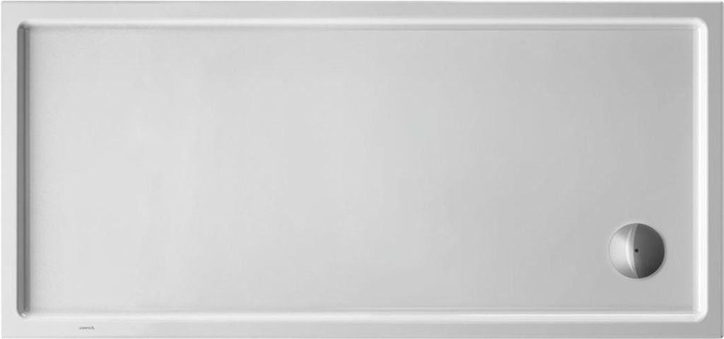 Duravit Rechteck-Duschwanne SLIMLINE STARCK mit Antislip 1500 x 700 x 55 mm weiß