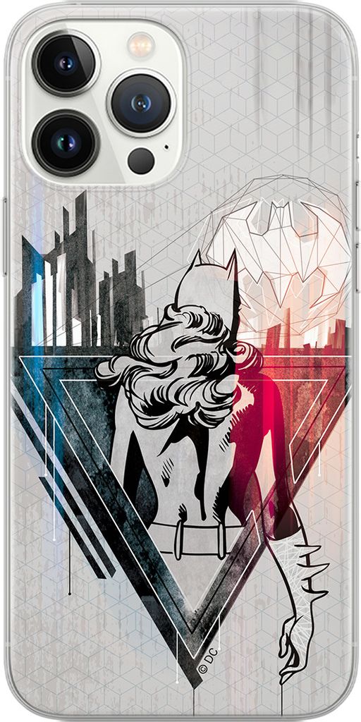 ERT GROUP DC Handyhülle für XIAOMI REDMI NOTE 9 PRO/ 9S Muster Bat Girl 003 WPCBATG5945