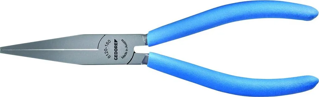 Pinze a becchi piatti Gedore 160 mm, con isolamento per immersione 8120-160 TL