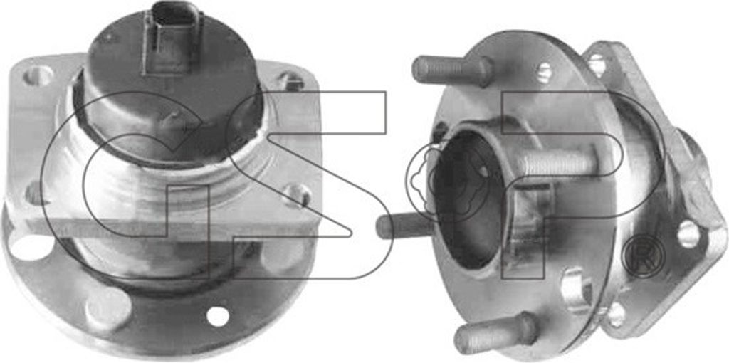 GSP Radlagersatz hinten für Ford Mondeo II