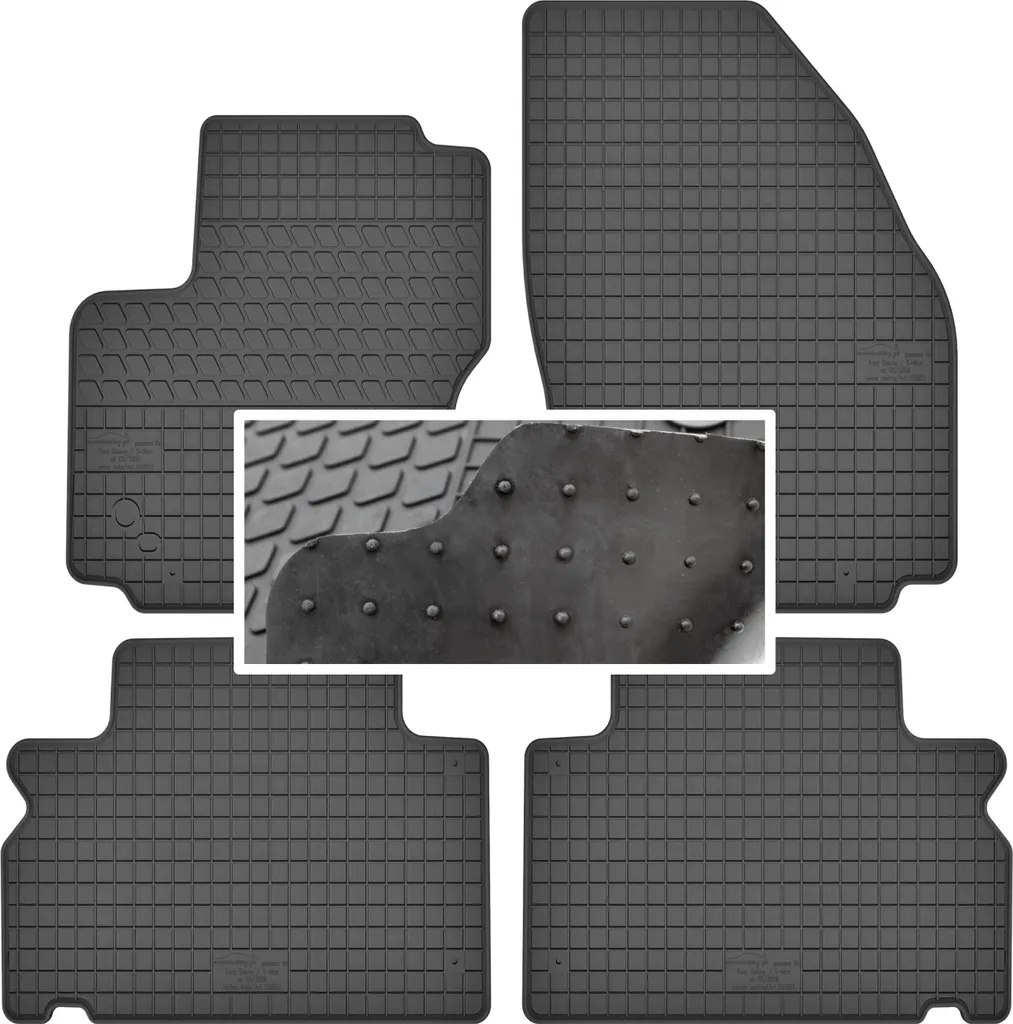 Offerta Set Tappetini Gomma Ford Galaxy S-Max (2006-oggi) - 5 Posti