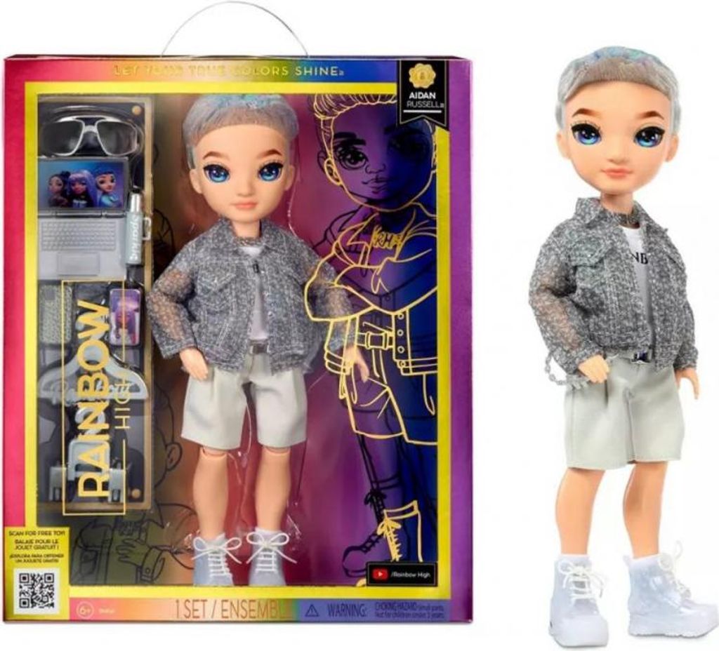 MGA Rainbow High Fashion panenka Aidan Russell série 5 Obrázek produktu 