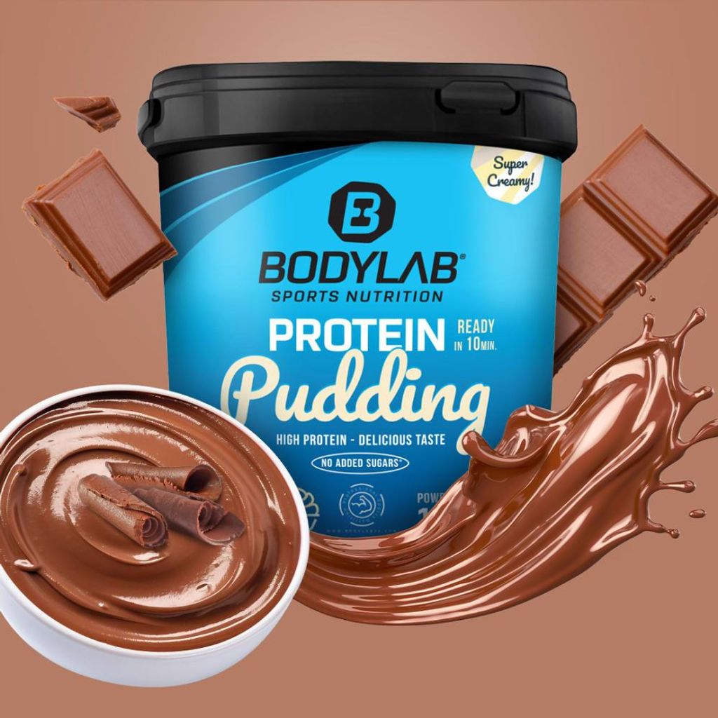 BODYLAB Protein Pudding - 1000g - Schokolade