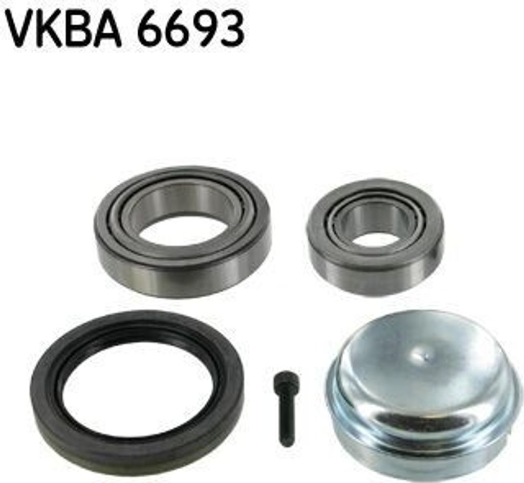 SKF VKBA 6693 Radlagersatz OE 0029806402 kompatibel mit S-Klasse