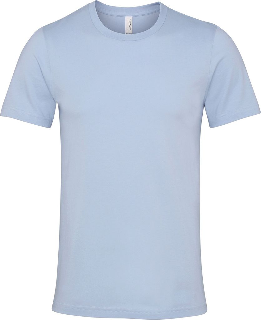 Bella + Canvas - T-Shirt Rundhalsausschnitt für Herren/Damen Uni RW8499 (XL) (Stahlblau)