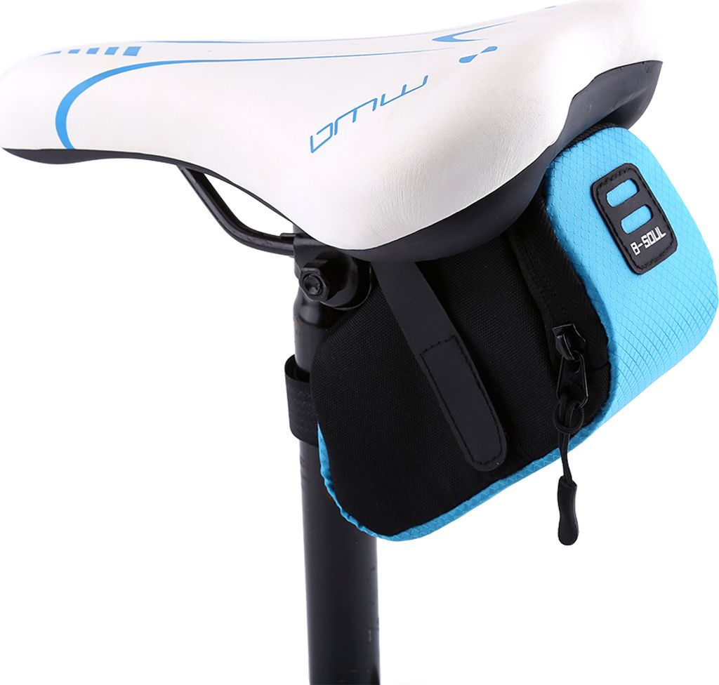 MTB Road Bike Sattle Bag Tail Under Saats -Aufbewahrungszyklus -Zubehör -Tasche (blau)