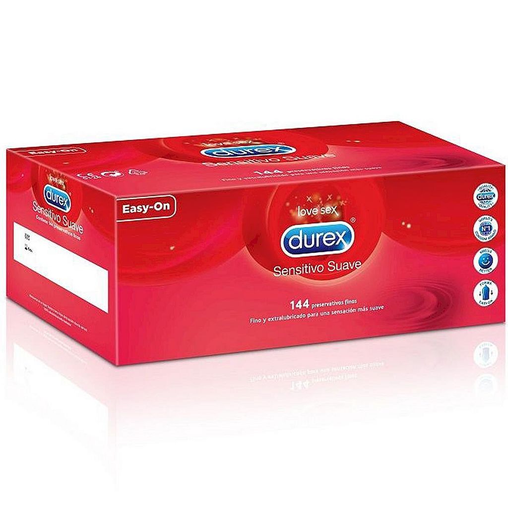 Durex SENSITIVO SUAVE 144 Kondome Produktbild 