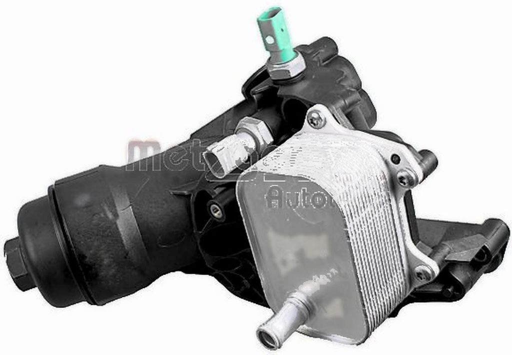 Gehäuse Ölfilter mit Ölkühler ohne Filter METZGER für u.a. AUDI A4