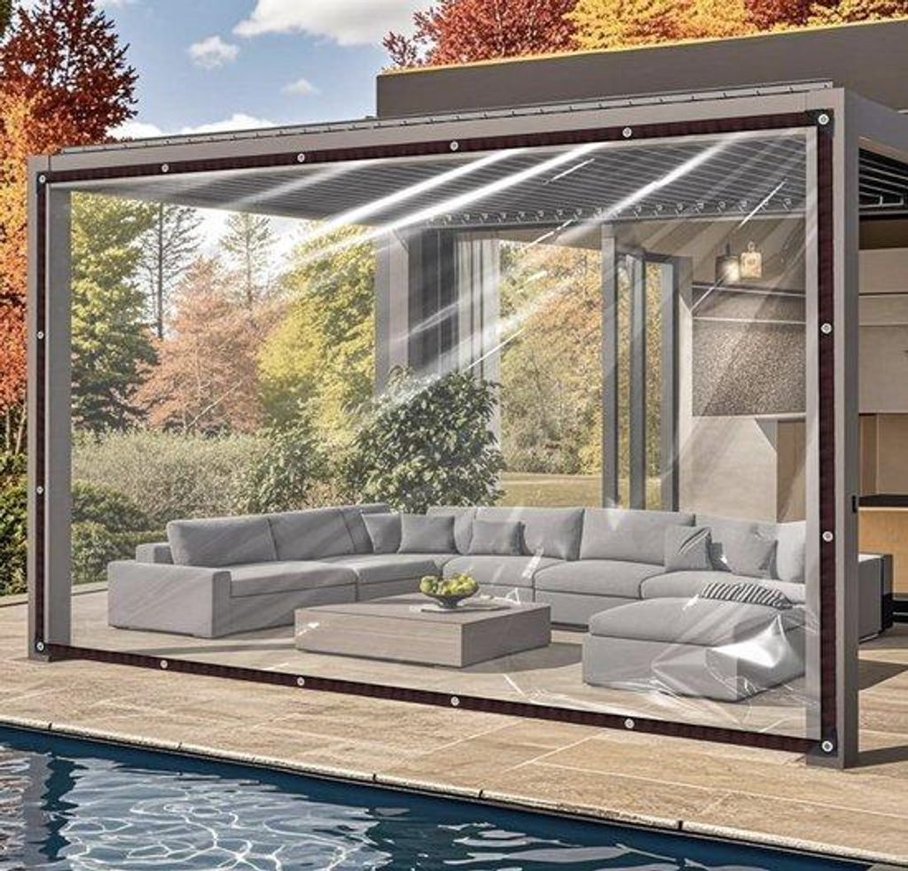 Voděodolná plachta – 2 x 4 m – voděodolná a ekologická – s Obrázek produktu 