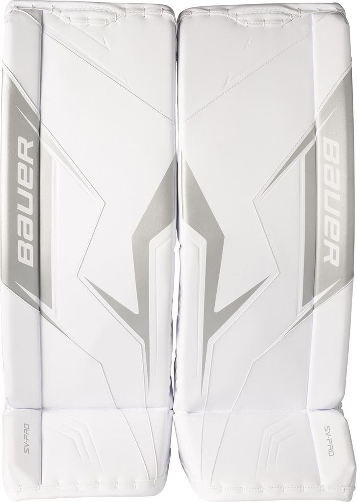 Bauer SV Pro Goalie Schienen Intermediate, Größe:M, Farbe:weiss