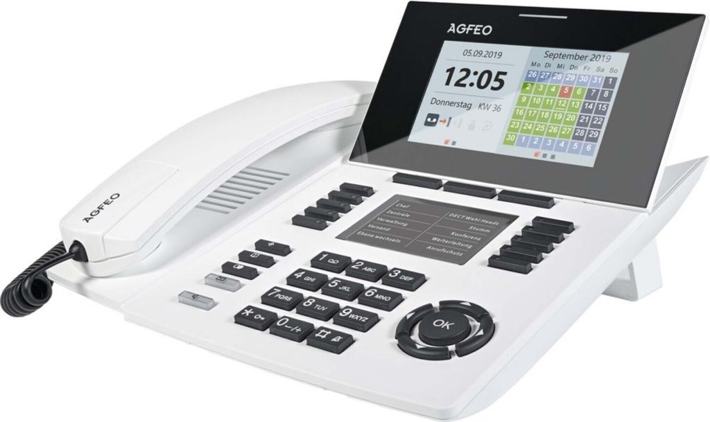 Agfeo ST 56 IP SENSORfon weiß
