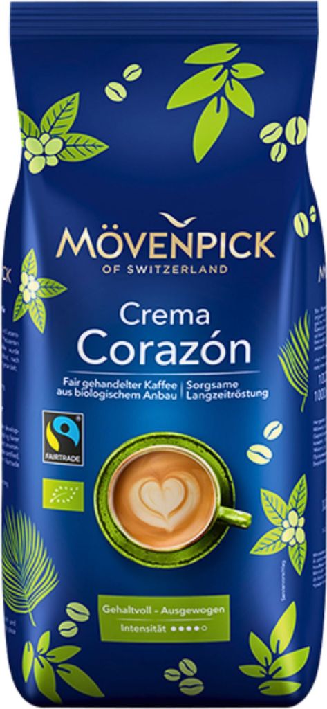 Mövenpick CORAZÓN Café Créme, 1000g Bohnen