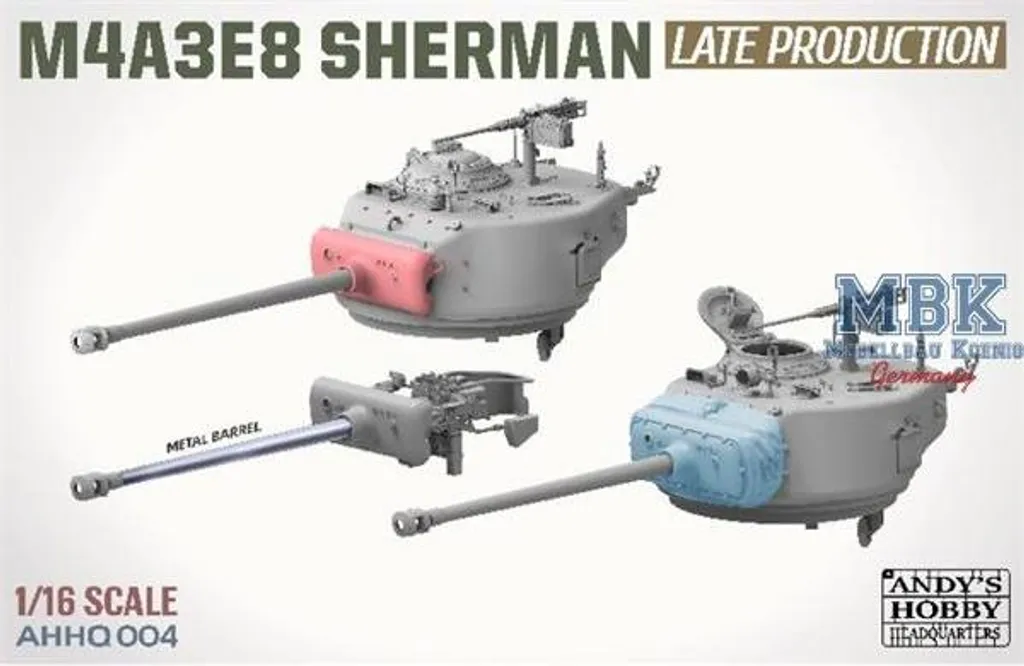 Char M4A3E8 Sherman Easy Eight 1:16 Maquette de Blindé de Combat - 5
