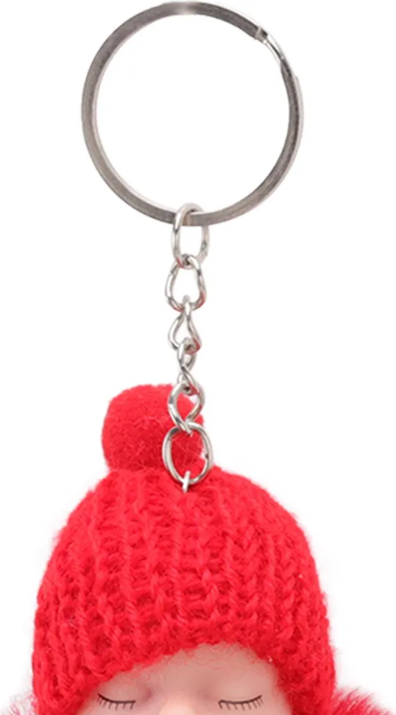 60 Portachiavi Con Pompon Soffici Multicolore – Diametro 6 Cm, In Peluche, Per Decorazioni Fai Da Te, Borse E Cappelli