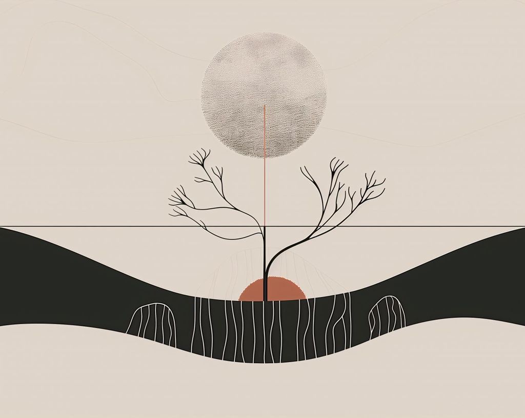 Plakat 76x60,5cm Wintermond