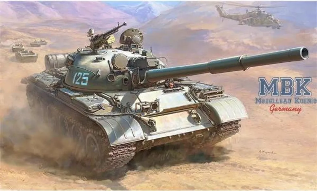 Kit de Modélisme Char de Combat T-62 Soviétique 1:35 Référence 3673