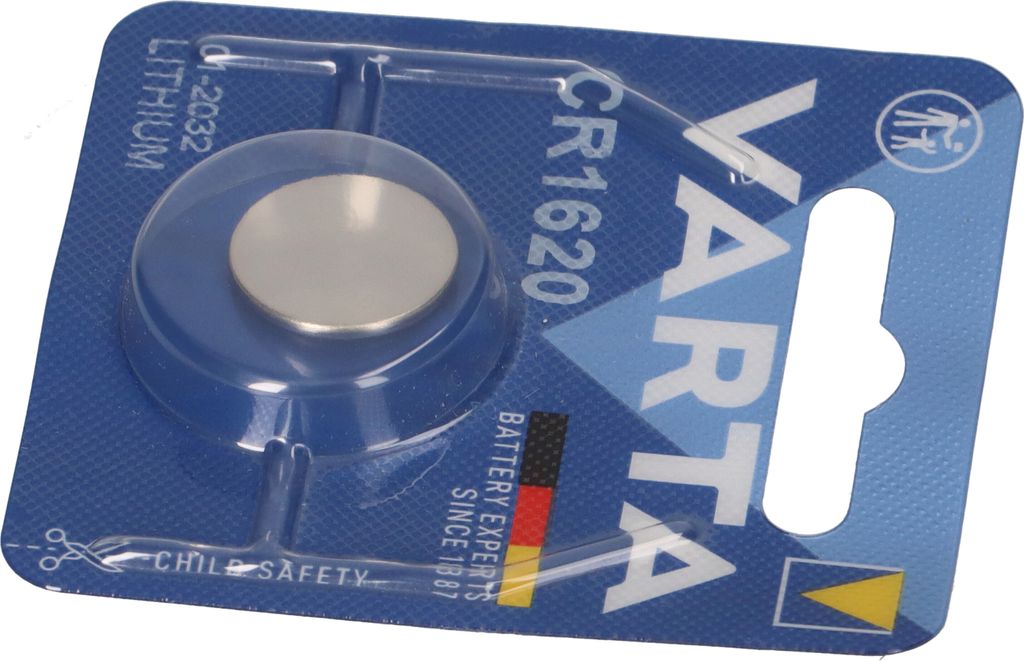 VARTA Knopfzellenbatterie Electronics CR1620 Lithium Produktbild 21