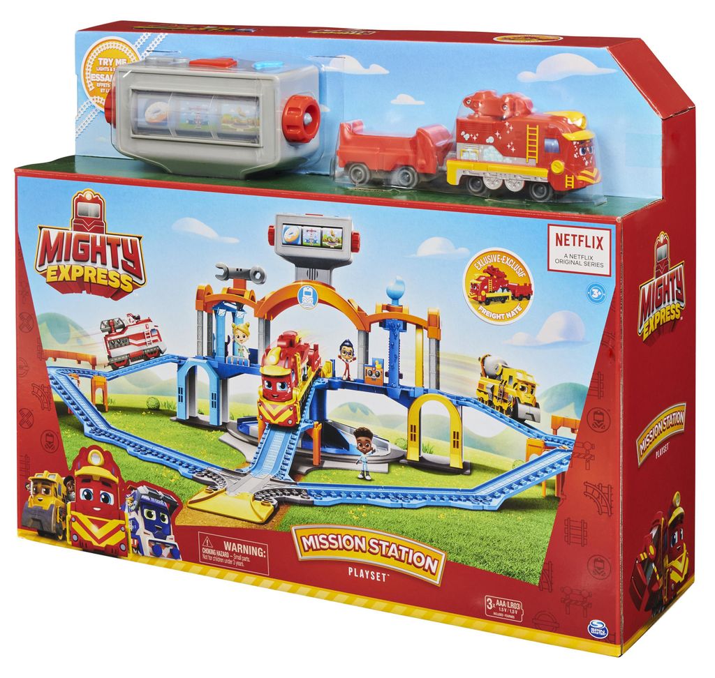 Spin Master 6060201 Mighty Express Stazione di Missione Immagine del prodotto 