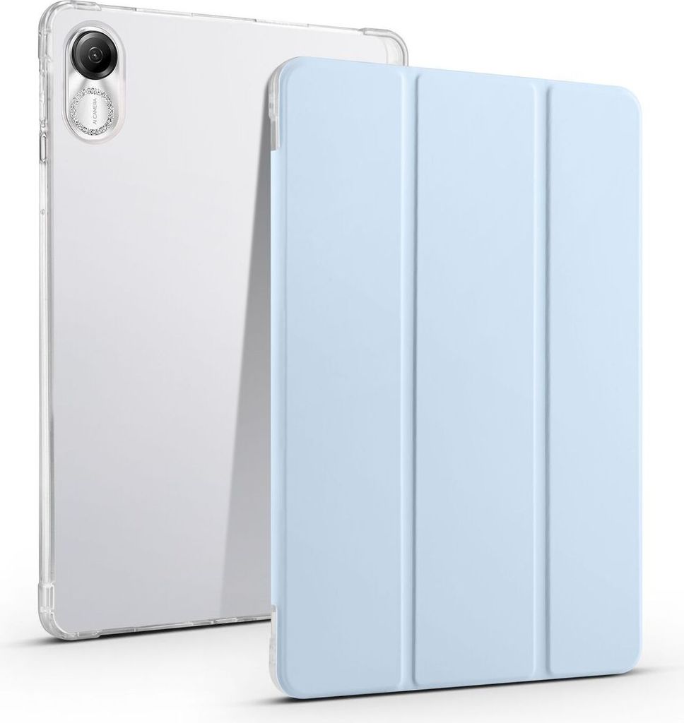 Schutz Tablet Hülle für Honor Pad X8 Pro / Pad X9 Case Klapp Tasche Cover 3-Fold, Farbe:Eisblau