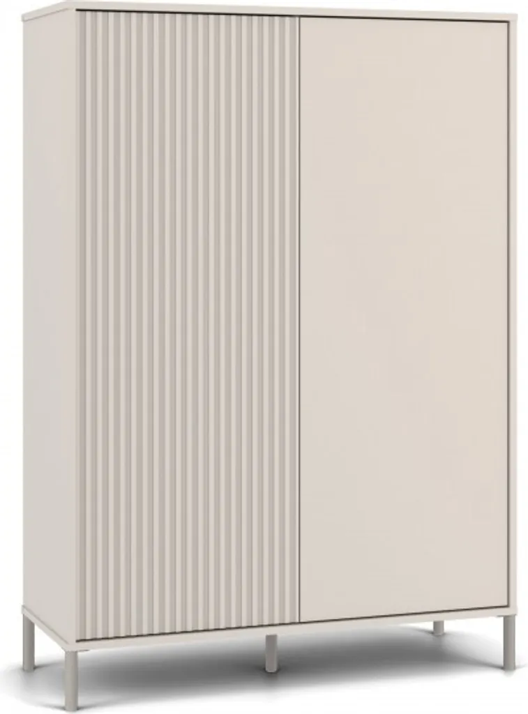 Meuble haut ELBA 104 cm cachemire - Solution gain de place pour studio - 8