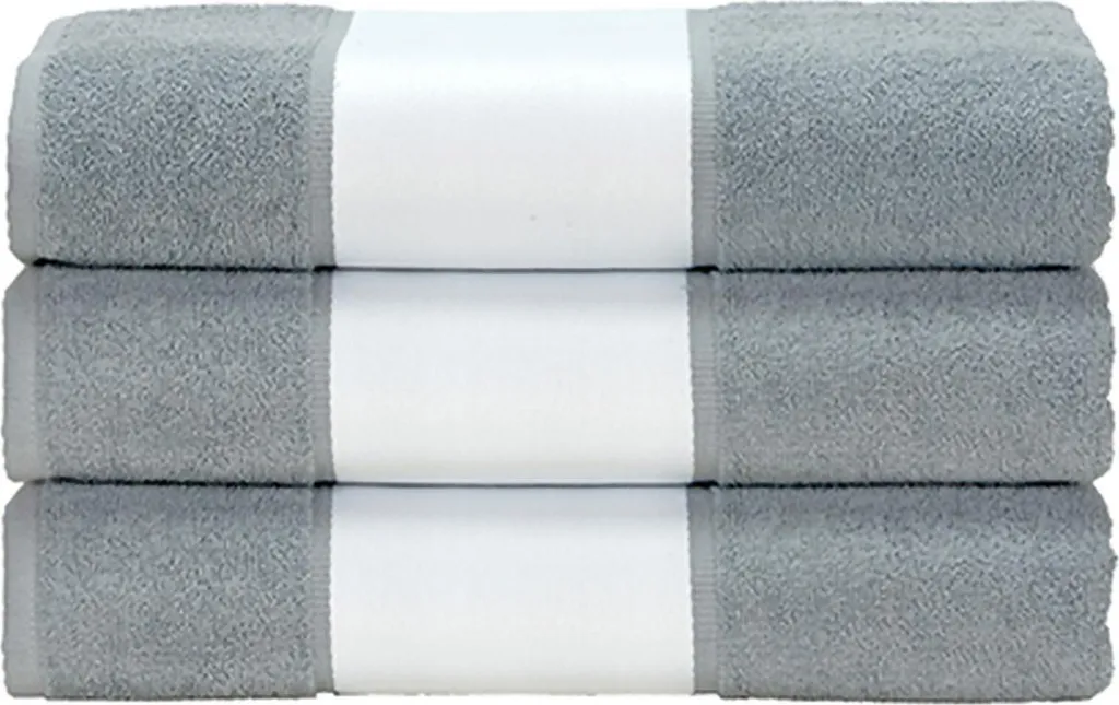 Asciugamano Fitness A&R SUBLI-Me® 50x100 cm Antracite Morbido Cotone