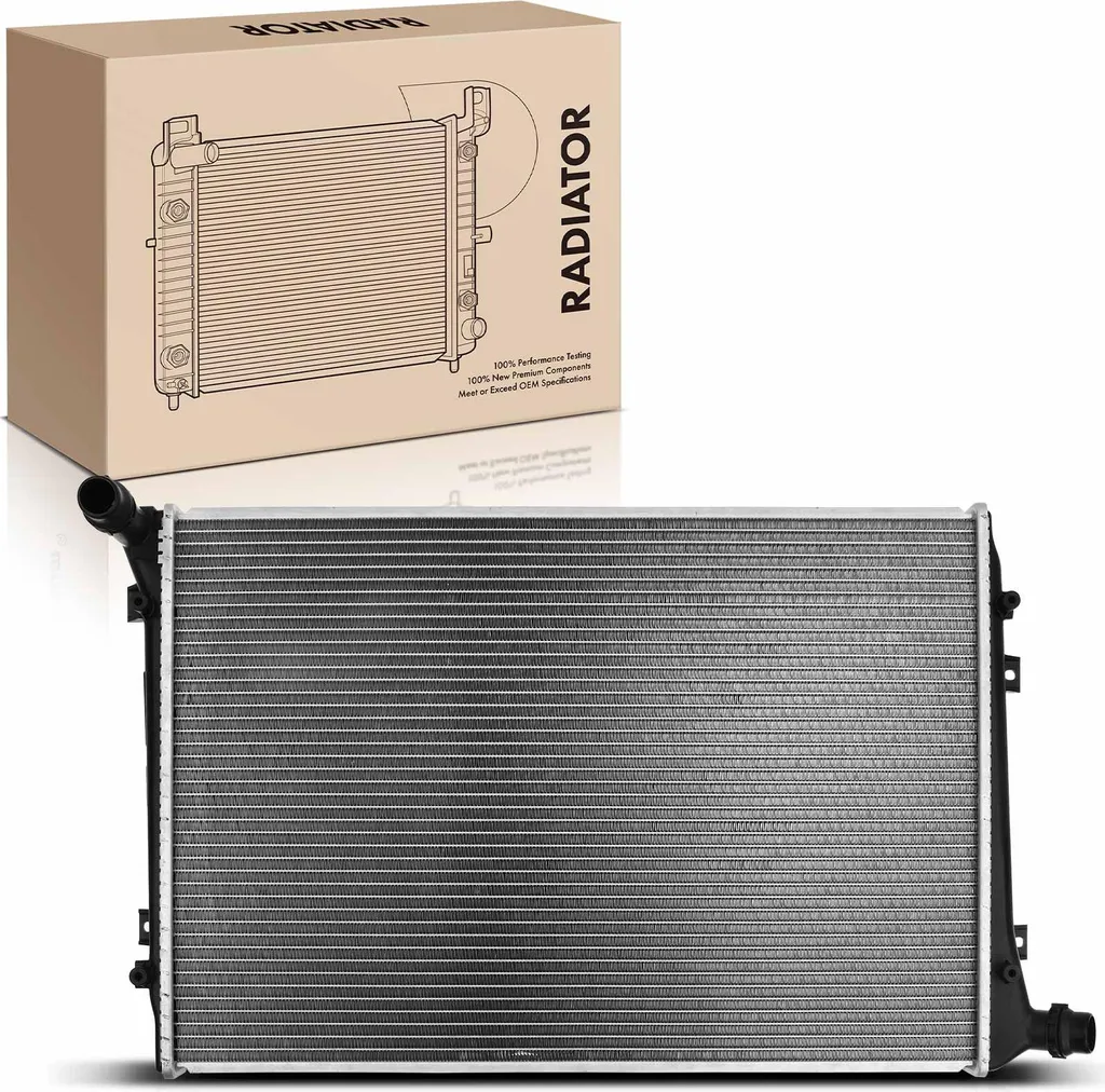 Radiateur d'Eau Frankberg pour VW Golf V Jetta III et Audi A3 8P 1K0121251