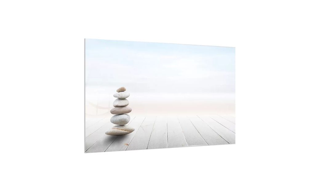 ALLboards Glas Magnettafel ZEN-STEINE 60x40cm Glasbild Produktbild 