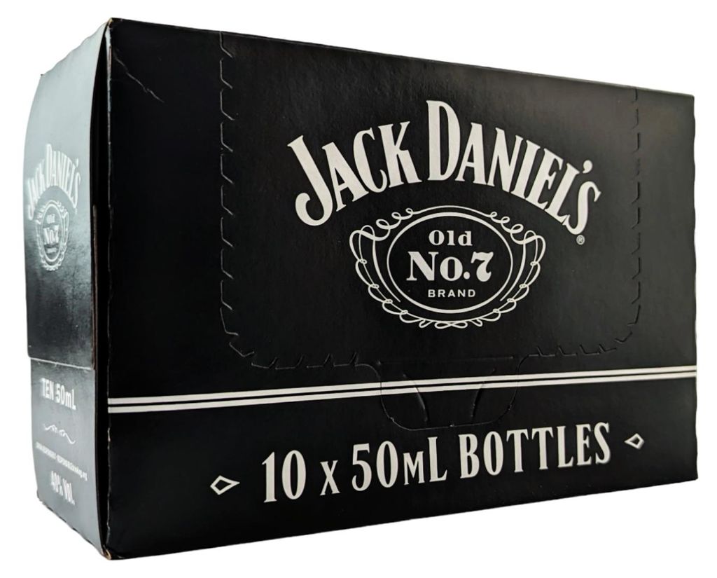 Jack Daniel's Old No. 7 Tennessee Whiskey | 40 % vol | 10 x Produktbild 